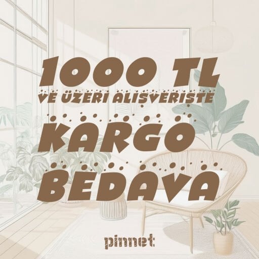 1000 TL üzeri alışverişlerde kargo bedava